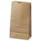 General Grocery Paper Bags, 35 lb Capacity, 6, 6 x 363 x 1106, Kraft, 500PK 18406 - alternate 4